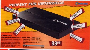 Festplatte - für Normalkunden für 99,95 € Festplatte - für Normalkunden für 99,95 €