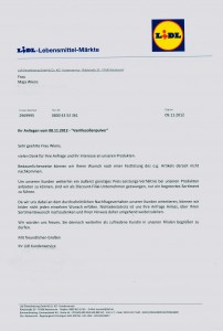 lidl-soße Lidl ohne Soße